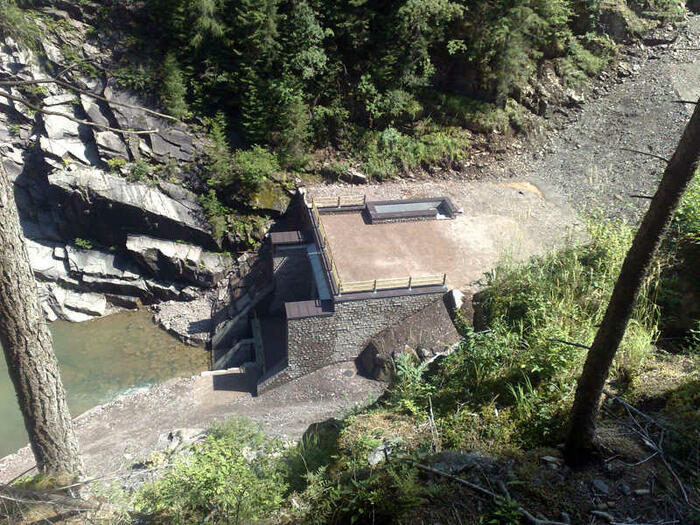  Centrale DMV di Forte Buso - vista dall'alto