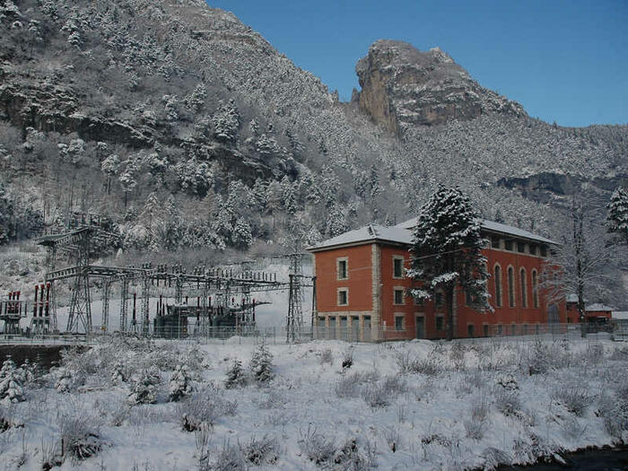 Centrale di San Silvestro - esterno e sottostazione